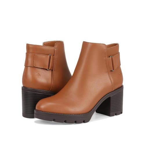 Naturalizer Veeda I8055L2200 Boots Womens 10 Brown Leather Ankle Bootie HTAT1777