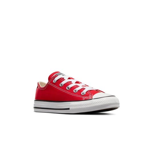 Converse Chuck Taylor All Star OX 3J236 Sneakers Kids US 2 M Red Shoes HTAT1711