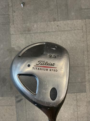 Used Titleist TITANIUM 975D DRIVER Mens Driver RH 9.5 Degree 11614-S000243472