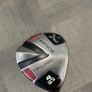 Used EXOTICS TRILOGY Mens Fairway Wood RH 4 Wood 11614-S000243455
