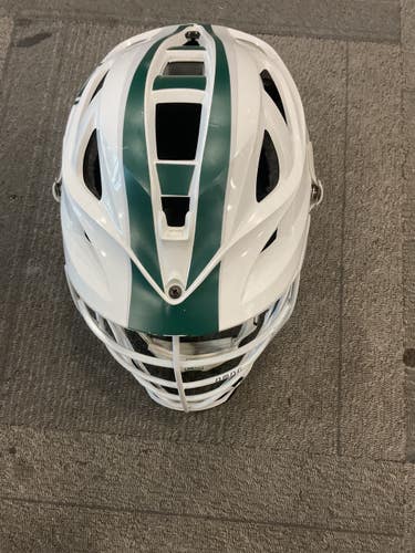 Used Cascade S ADULT HELMET Lacrosse Helmet White LG 11614-S000243431