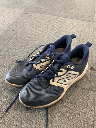 Used New Balance 3000 BASEBALL CLEATS BB/SB Cleats Navy Blue Senior 9 11614-S000243372