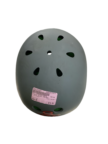 Used Triple Eight HELMET Bike Helmet Grey One Size 11613-S000189259