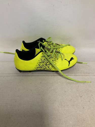 Used Puma Soccer Cleats Yellow Junior 06 11823-S000041594
