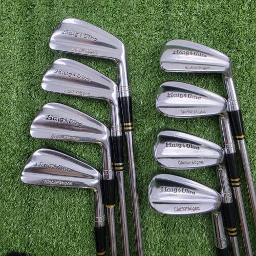 Walter Hagen Haig Ultra Contour Sole Iron Set 3-PW Pro Flex Regular Steel RH