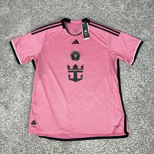 Inter Miami CF Jersey Shirt Mens 2XL Pink MLS Soccer Adidas Authentic 24/25