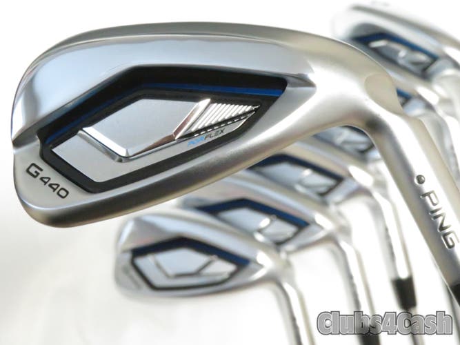PING G440 Irons Black Dot True Temper Elevate MPH 95 Stiff 5-P+U  +1/2" TALL