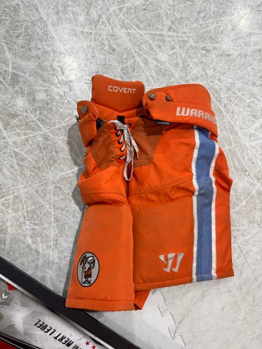 LITTLE CAESARS Junior Medium Warrior Covert QRE Pro Hockey Pants Pro Stock (Used)