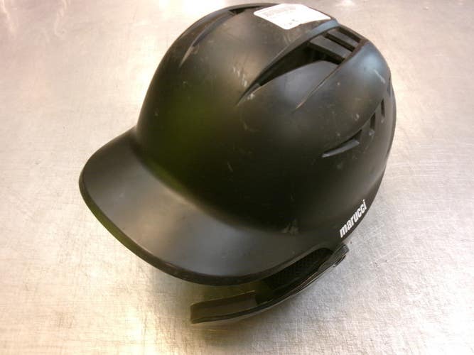 Used Marucci HELMET Batting Helmet No Mask Black MD 11339-S000206491