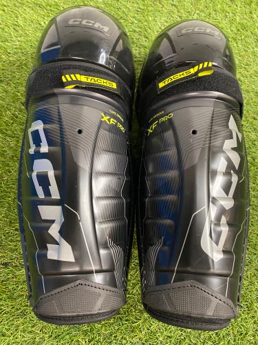 Senior CCM Tacks XF Pro Shin Pads 13" (Used)