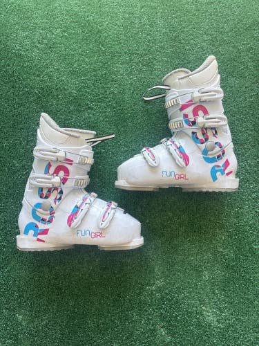 Kid's Rossignol Fun Girl Ski Boots (Used) | Mondo 23.5 (275mm)