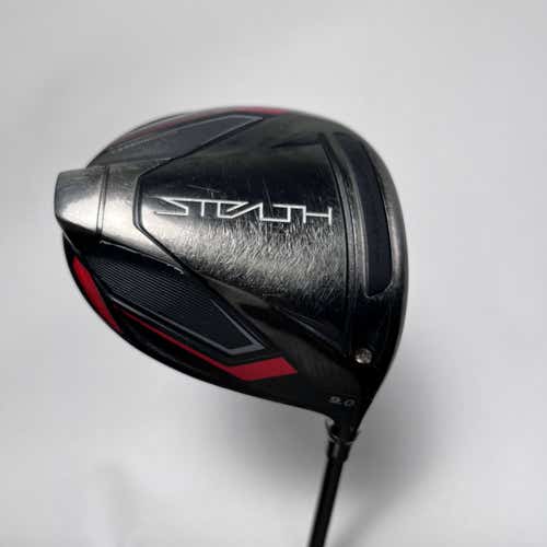 TaylorMade Stealth Driver 9* Accra Fx 250 M4 Green Stiff Graphite Mens RH