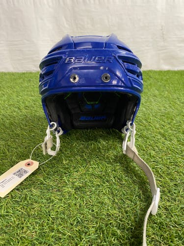 Blue Small Bauer Re-Akt 155 Helmet (Used)