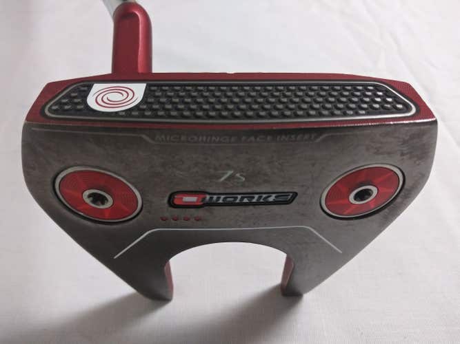 Odyssey O-Works Red #7 Putter (35", Mallet, SuperStroke, LEFT) Golf