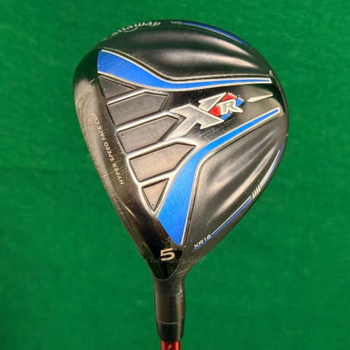 LH Callaway XR16 Fairway Wood 5 Fujikura Air Speeder FW Evolution Striff