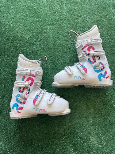 Kid's Rossignol Fun Girl Ski Boots (Used) | Mondo 23.5 (275mm)