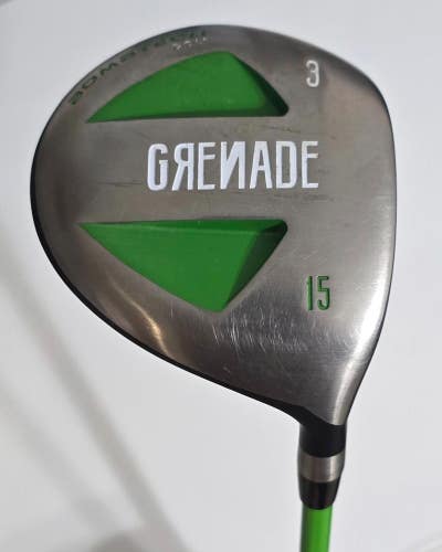 BombTech Grenade 3 Fairway Wood 15* /  Regular Flex Shaft