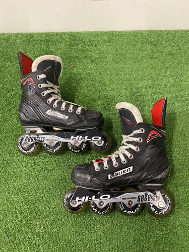 Junior Bauer Vapor XR800 Inline Skates Regular Width Size 1 (Used)