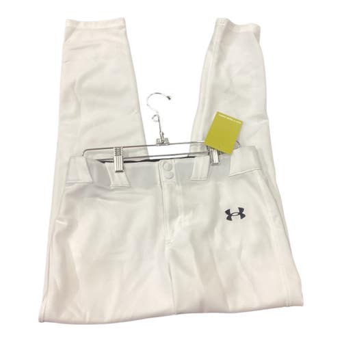 Used Under Armour BASEBALL PANTS BB/SB Pant Boys White LG 11846-S000109951