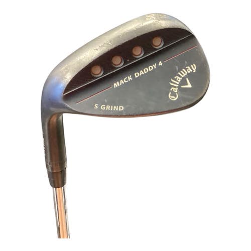 Used Callaway MACK DADDY 4 Golf Wedge Mens LH 56 Degree 11846-S000109948