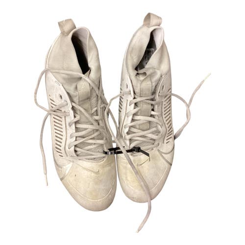 Used Nike Adult FB Cleats White Senior 10.5 11846-S000109939