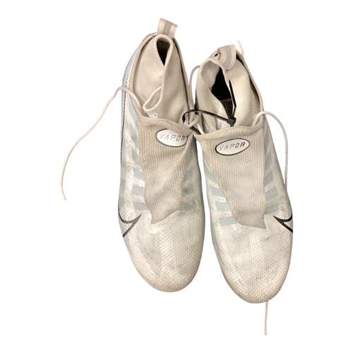 Used Nike Adult FB Cleats White Senior 10.5 11846-S000109938