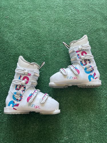 Kid's Rossignol Fun Girl Ski Boots (Used) | Mondo 23.5 (275mm)