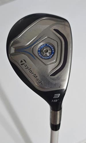 Taylormade JetSpeed 3 Hybrid 19* / Speeder Stiff Flex Shaft
