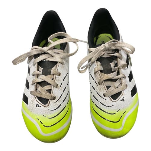 Used Adidas Soccer Cleats White Junior 01 11847-S000038414