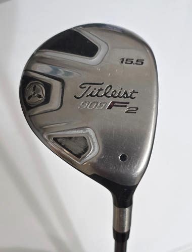Titleist 909 F2 3 wood 15.5 Diamana 75FW Stiff Flex Graphite Shaft RH