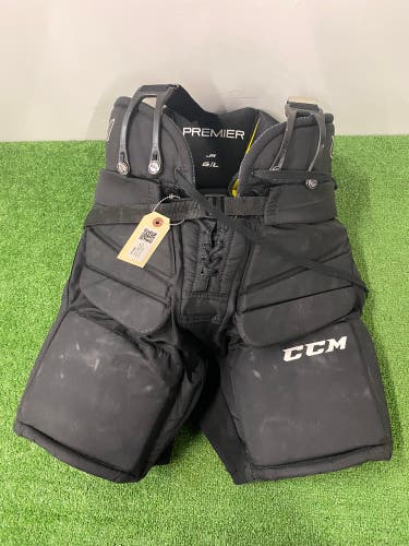 Junior Large CCM Premier Hockey Goalie Pants (Used)