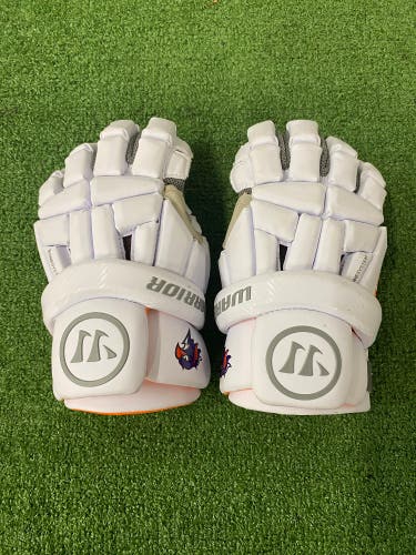 Medium Warrior Burn Lacrosse Gloves (New)