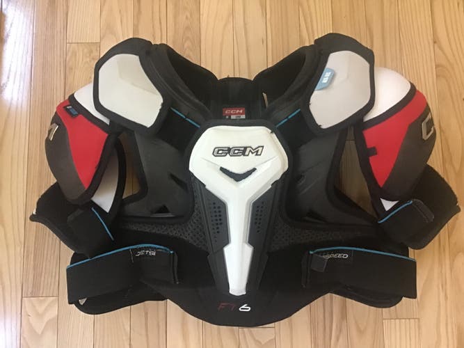 CCM JetSpeed FT6 Shoulder Pads Senior Large (Used)