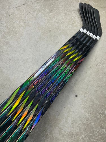 6 PACK 95 Flex P92 Senior Bauer Tracer Left Hand Hockey Stick Pro Stock (New)