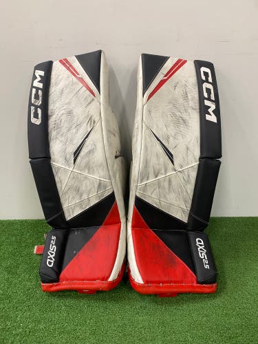 26" Junior CCM Axis 2.5 Goalie Leg Pads (Used)