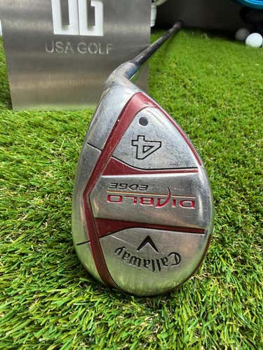 Callaway- Diablo EDGE - 4 Hybrid 24° - Graphite - Stiff Flex- RH