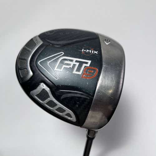 Callaway FT-9 Driver 10* Fujikura ZCOM T-45 Stiff Graphite Mens RH -1''