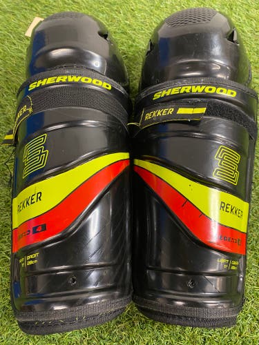 Junior Sher-Wood Rekker Legend 2 Shin Pads 11" (Used)