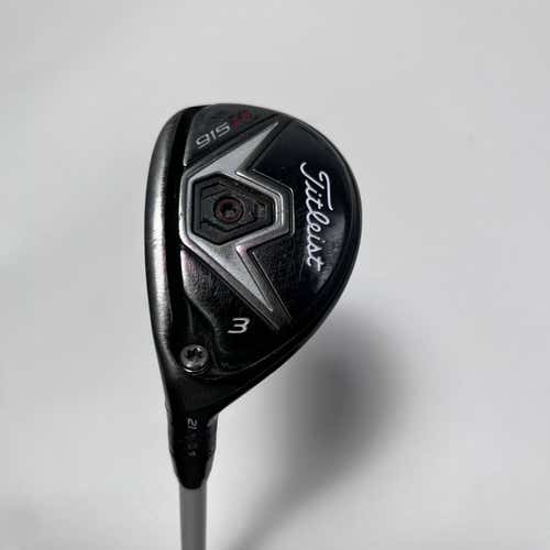 LEFTY Titleist 915 H 3 Hybrid 21* Motore Speeder HB 8.8 Tour Spec Stiff LH
