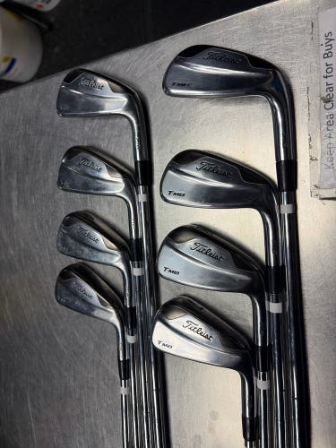 Men's 2016 Titleist 716 T-MB Right Handed Iron Set Extra Stiff Flex (Used)