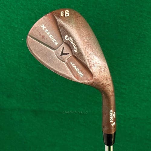 Callaway X Series Jaws Vintage 60-13CC 60 Lob Wedge X Series Jaws Steel Stiff