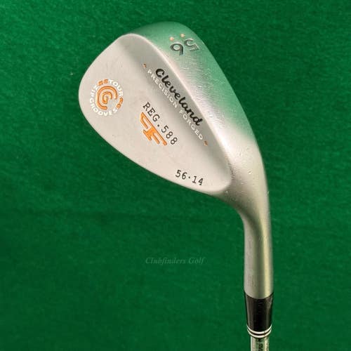 Cleveland REG. 588 Tour Zip Grooves 56-14 56 Sand Wedge Tour Concept Wedge Flex