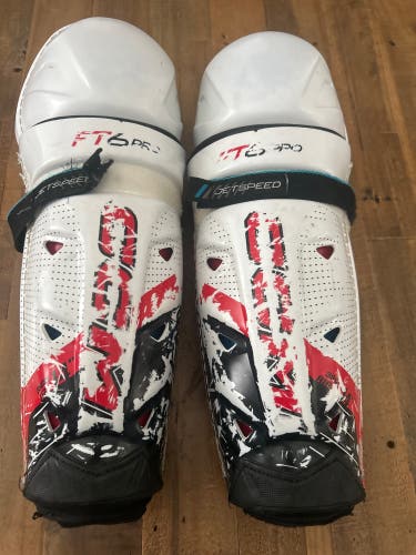 Senior CCM JetSpeed FT6 Pro 14" Shin Pads (Used)