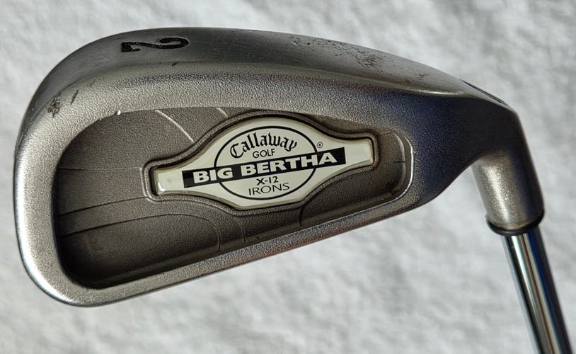 Callaway Big Bertha X-12 2 Iron RH; Steel Shaft
