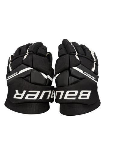 Used Bauer M3 Intermediate Gloves Black 12" 11835-S000212159