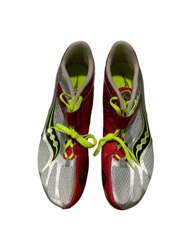 Used Saucony Track & Field Cleats Adult Grey Senior 13 11847-S000038173