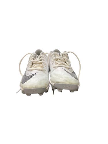 Used Nike DIAMOND BB/SB Cleats White Junior 04.5 11847-S000038195