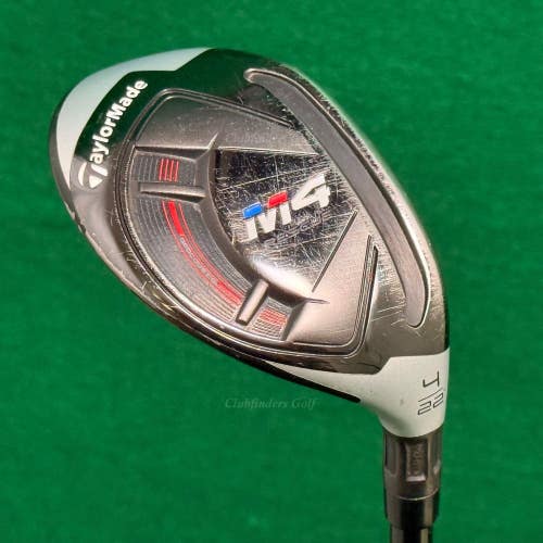 TaylorMade M4 Rescue 22 4 Hybrid Fujikura Atmos Red 6-R Graphite Regular