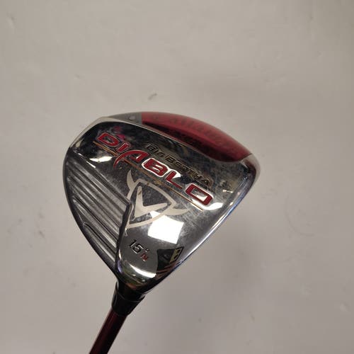 Men's Callaway Big Bertha Diablo Right Handed Fairway Wood Stiff Flex 3 Wood (Used)