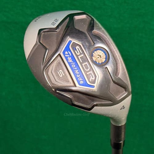 TaylorMade SLDR S Rescue 22 4 Hybrid Fujikura Speeder 72h Graphite Seniors